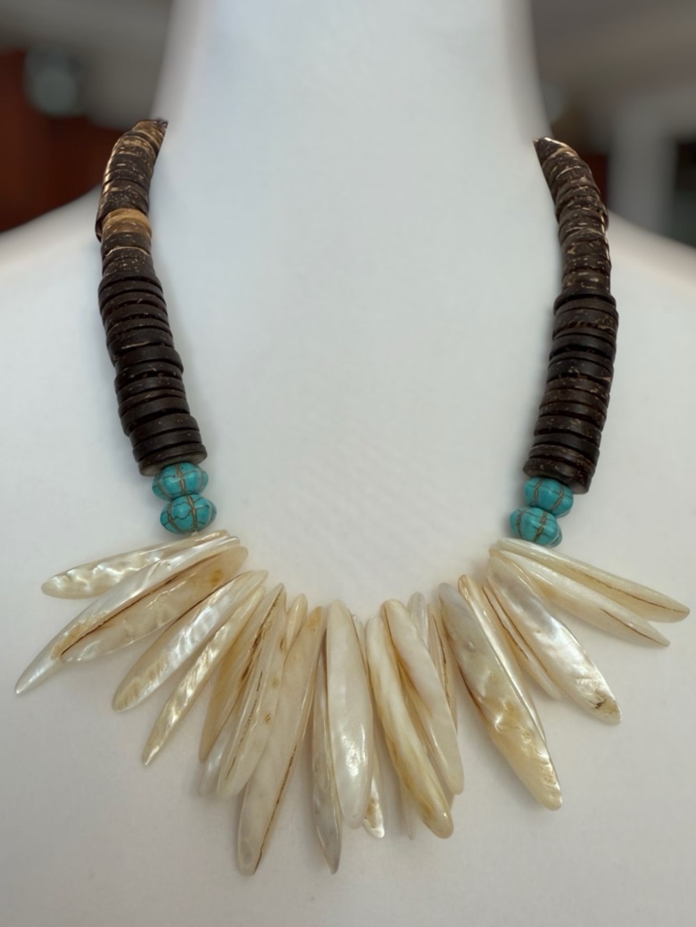 Bib-Style Boho Statement Necklace